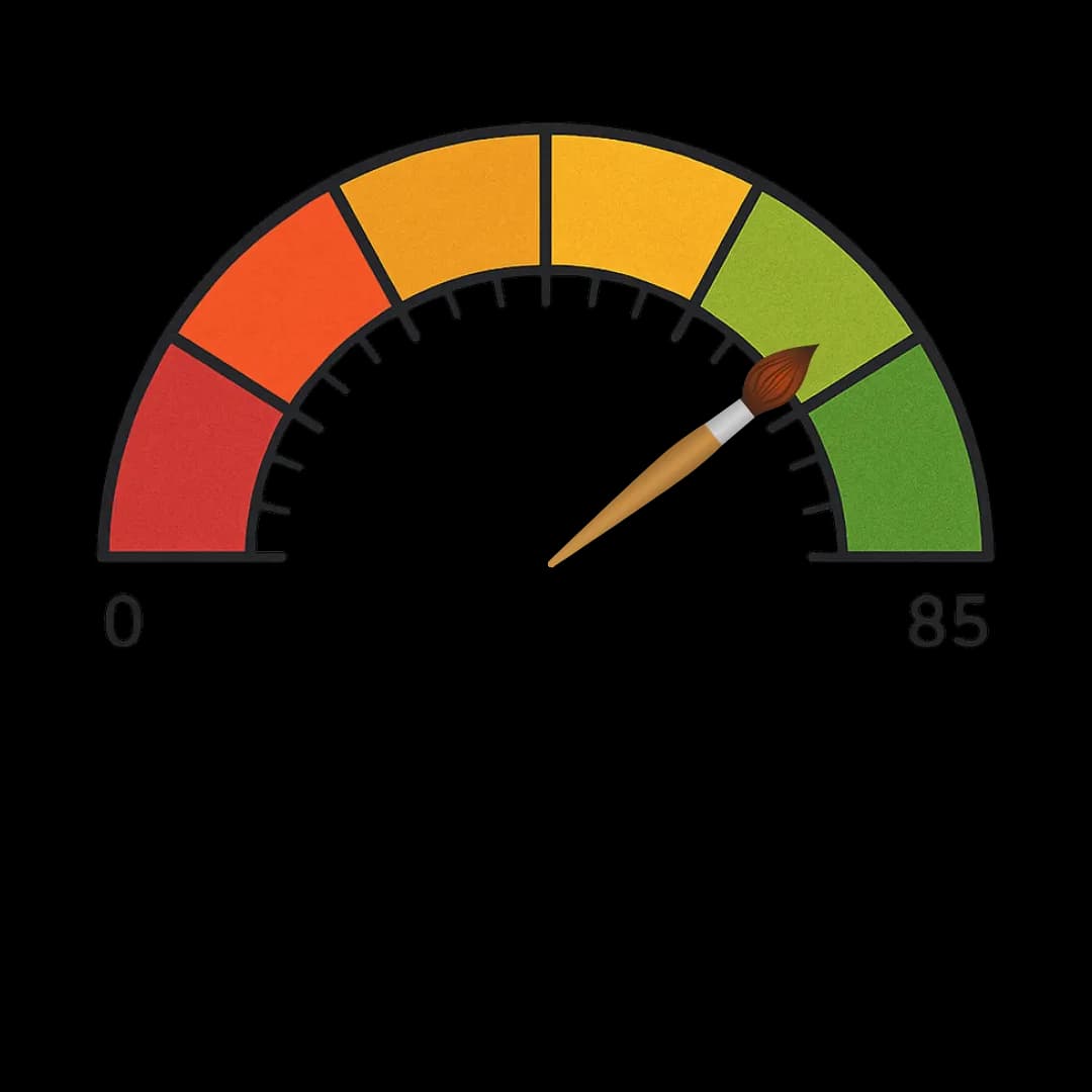 Perfection in Paint Score 70.31/80