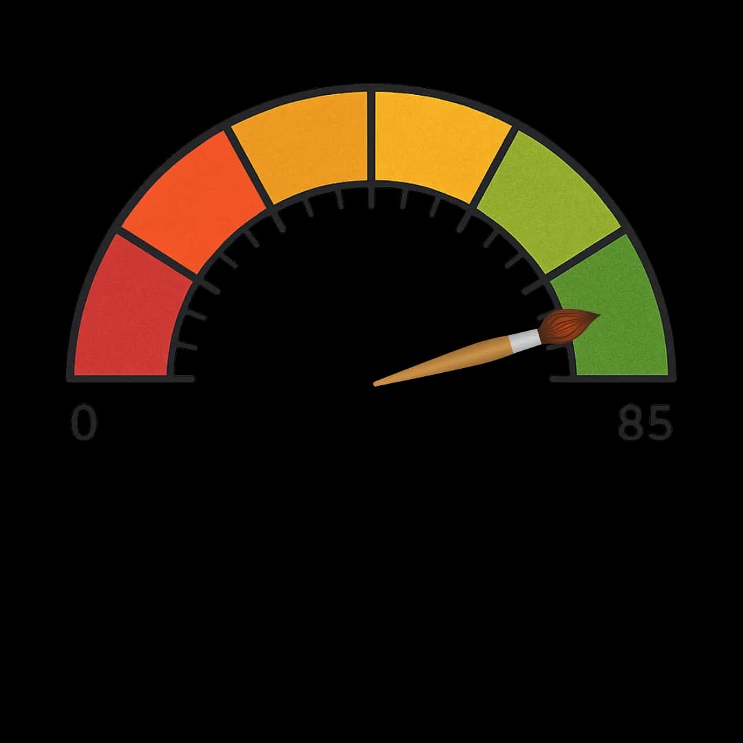 Straight Edge Painting Score 76.36/80