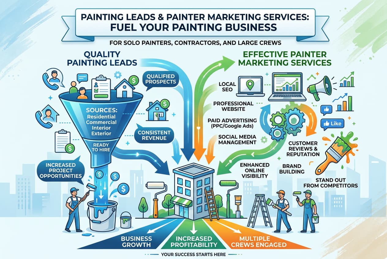Painting Leads & Painter Marketing Services